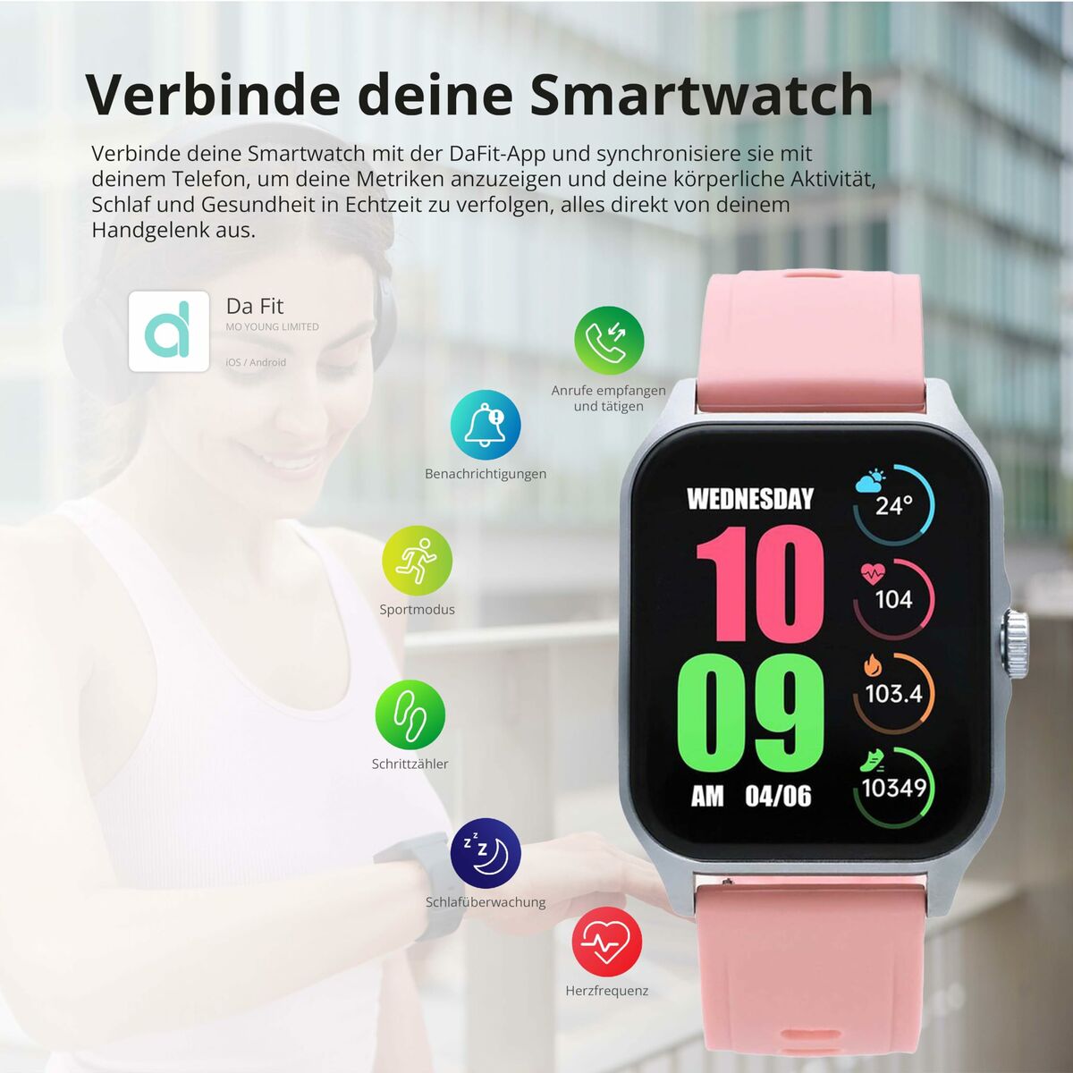 Radiant Smartwatch Radiant Ras10402Df