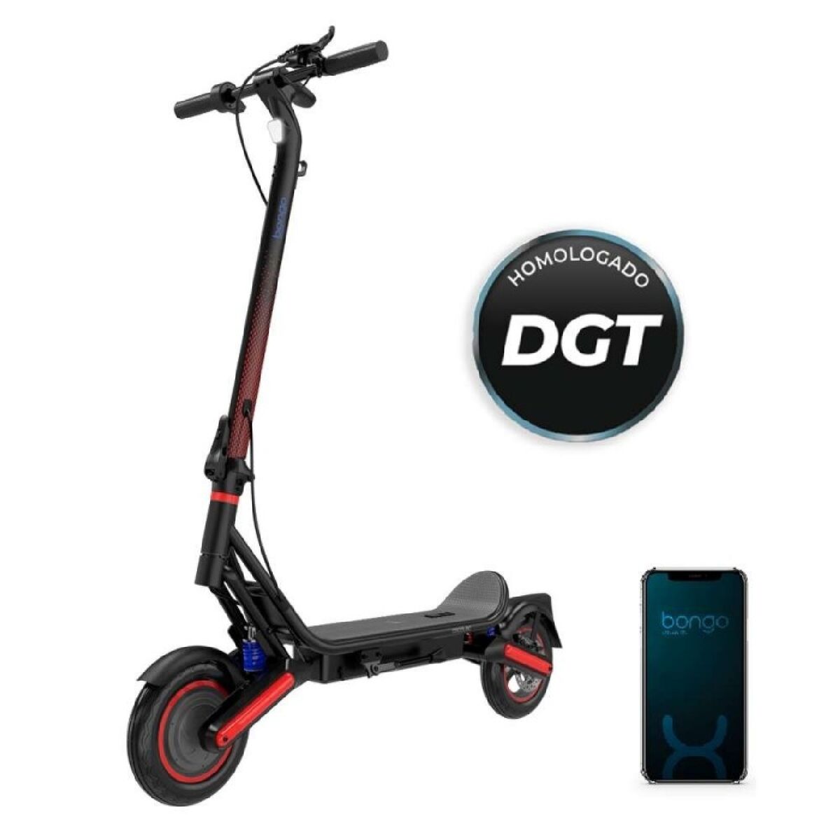 Cecotec Electric Scooter Cecotec Bongo D40 Xl Suspension Connected 800 W Black 35 Km/H