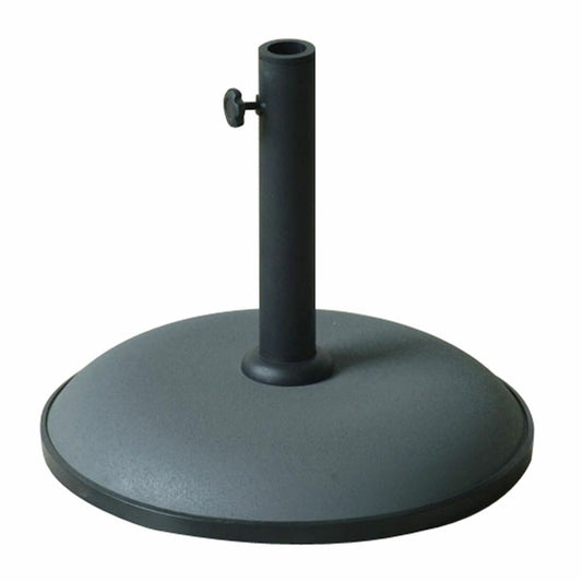 Marbueno Round Umbrella Base Cement 41.5X35 Cm 15Kg Grey Garden, Pool, Terrace 10446