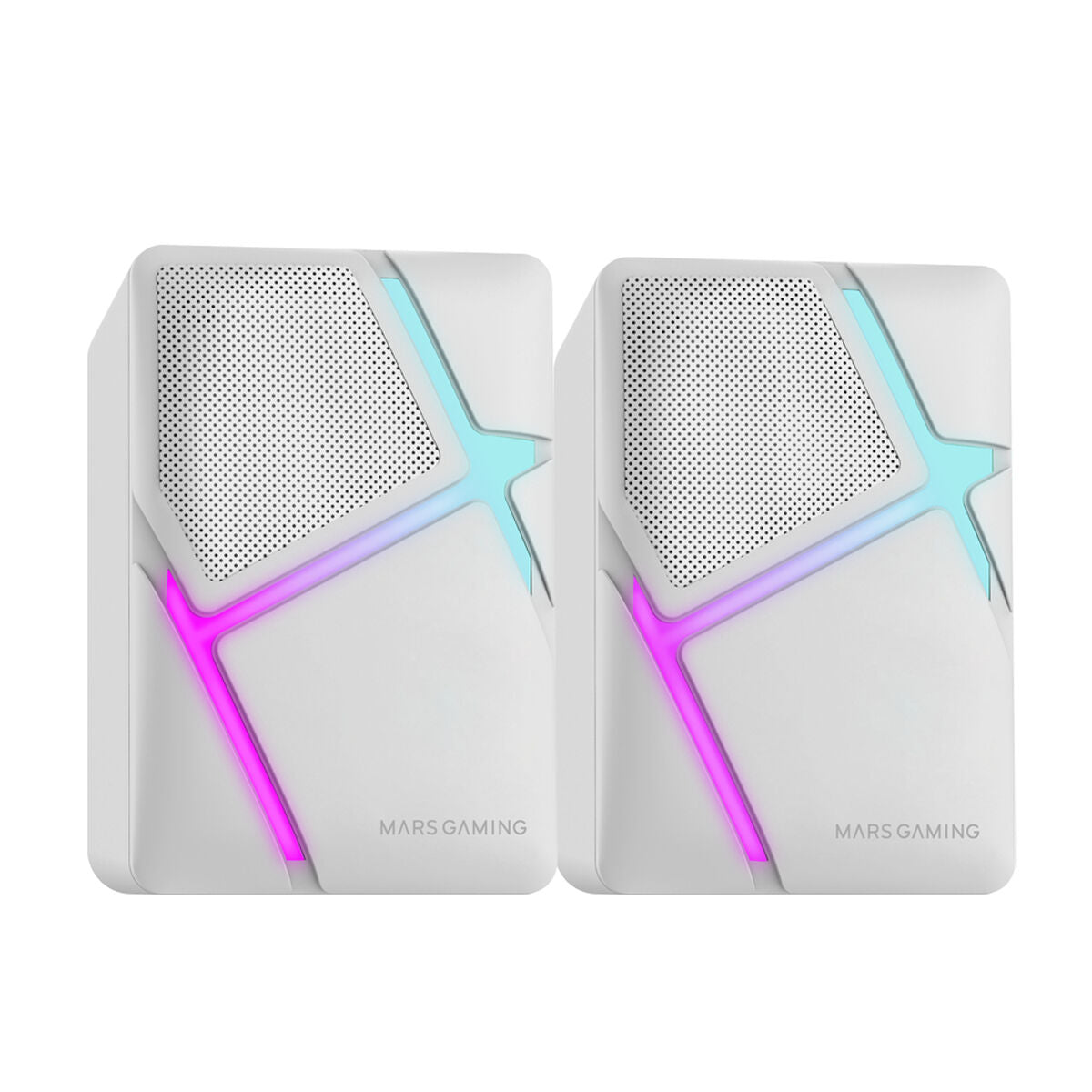 Mars Gaming Portable Bluetooth Speakers Mars Gaming Mshw White Black 4 W