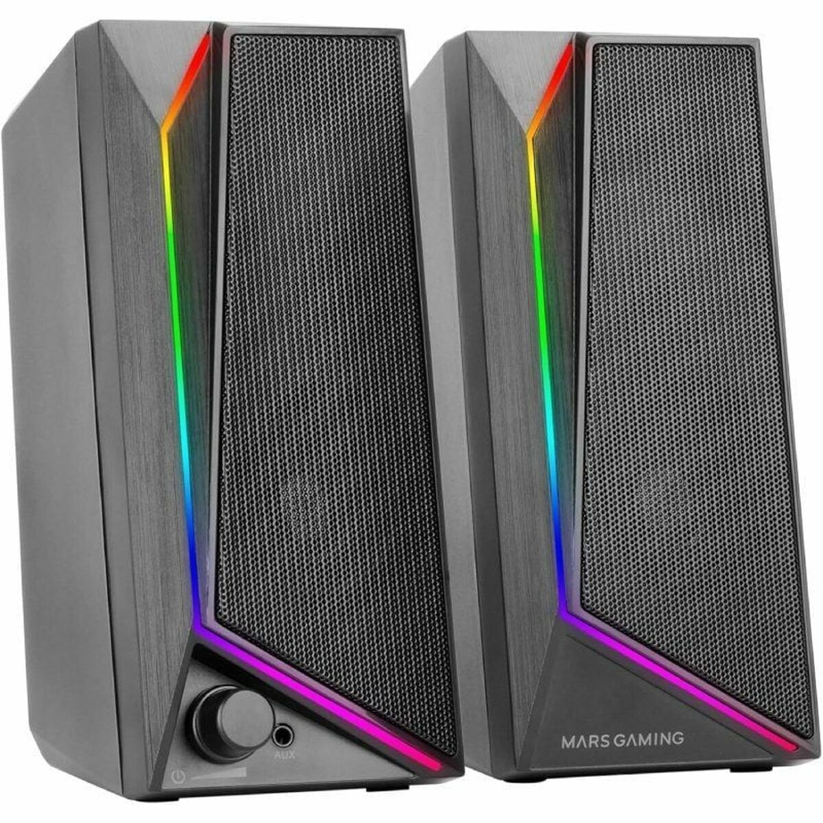 Mars Gaming Pc Speakers Mars Gaming Ms72 Black 15 W 4 W