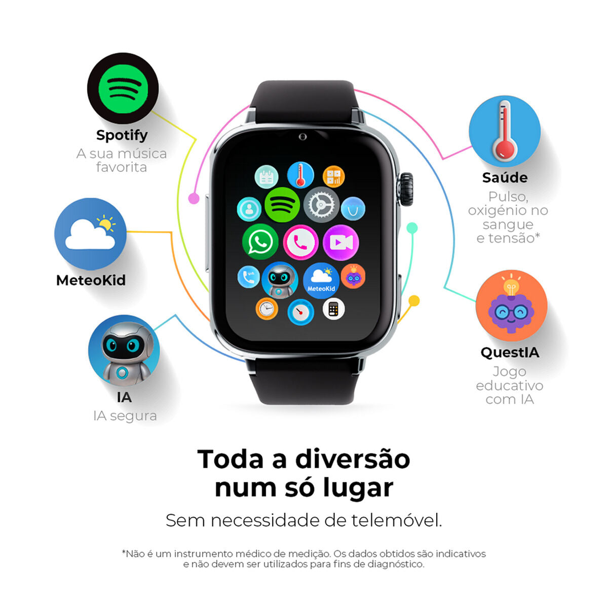 Savefamily Smartwatch Savefamily Black