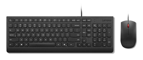 Lenovo Keyboard And Mouse USB Corded Essential New Generacion Keyboards With Tecla Copilot — image 1