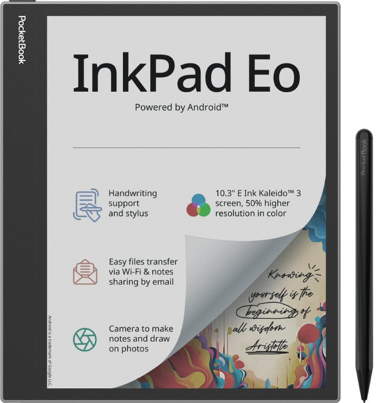 Pocketbook Inkpad Eo Lectore E-book Screen Touchscreen 64GB Wi-Fi Grey