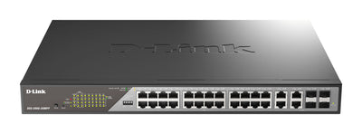 Switch Gestionable D-link DSS-200G-28MP/ And 24X10/100/1000 PoE, 4XCOMBO 1000Mbps Rack 19 30WXPUERTO — image 1
