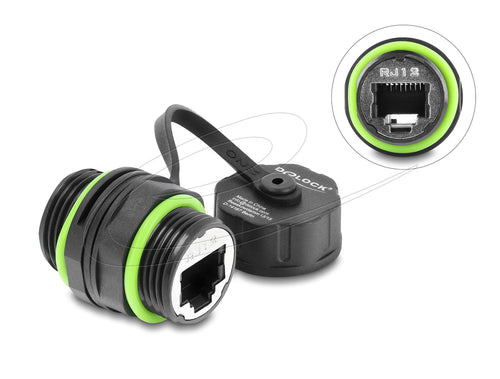 Delock Empalme Cable RJ12 Bu M20 X 1,5MM Wasserd. IP68 — image 1