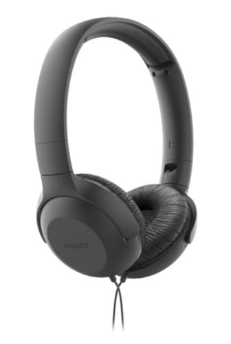 Philips Headphones TAUH201 With Microphone Jack 3.5 Black — image 1