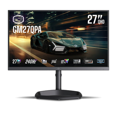 Cooler Master Monitor GM27QPA 27 Qhd, Ips, Sync Adaptativo, Panel 240HZ CMI-GM27QPA-EK Black — image 1