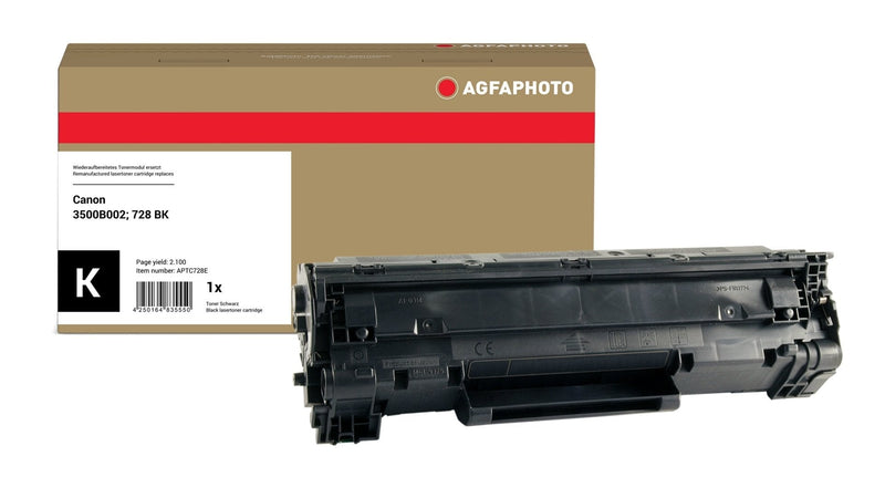 Agfaphoto APTC728E Cartridge Toner 1 Pieces Black
