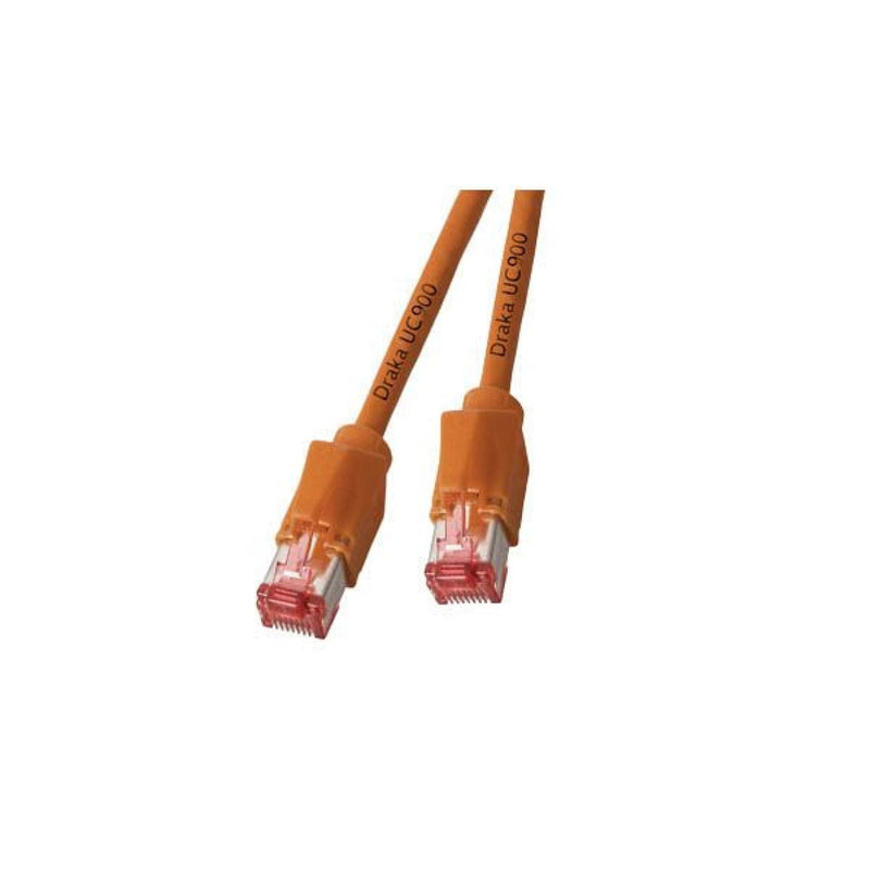 Efb RJ45 Network Cable CAT.6A S FTP Lszh Draka UC900 TM21 Orange 0,25M