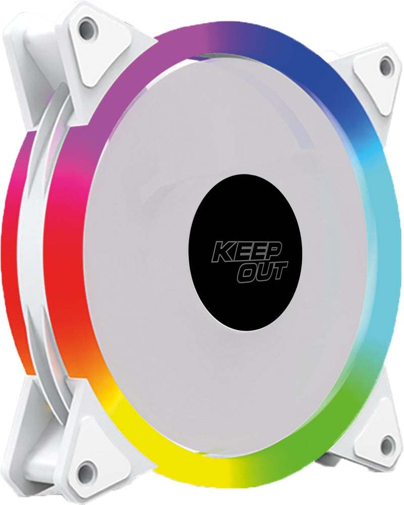 Fan Auxiliar XFC-120SR ARGB White Keepout 120MM/ ARGB/ White