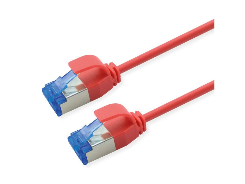 Roline Network Cable CAT.6A (class Ea) S FTP (pimf), Lsoh, PoE, Red 0,5M