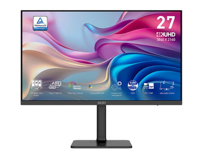 MSI Monitor Modern MD272UPHGDE 27 3840 X 2160 Pixels 4K Ultra HD Black — image 1