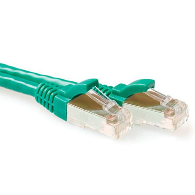 Green 10 Meter SFTP CAT.6A Patch Cable Snagless With RJ45 Connectors — image 1