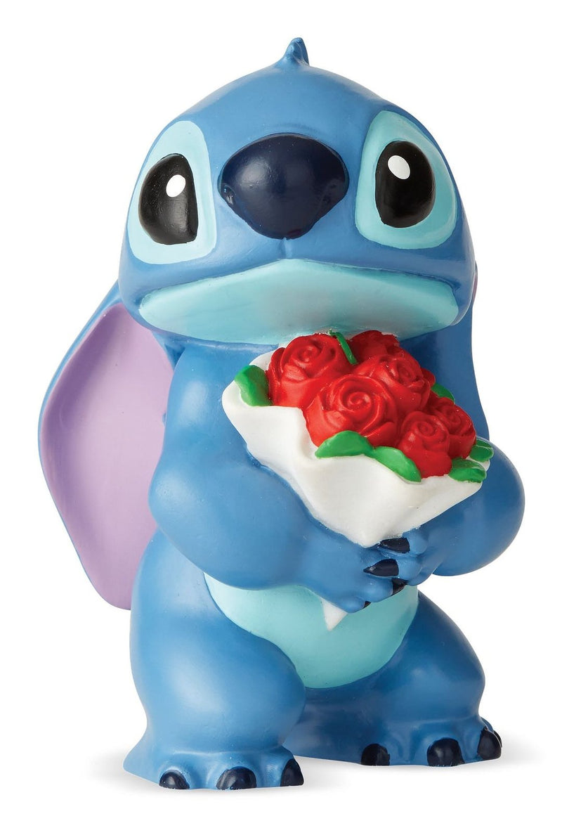 Enesco Figure Disney Lilo & Stitch With Ramo Rosas