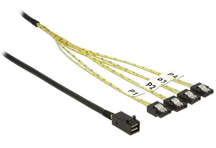 Delock 83393 Cable Serial Attached Scsi (sas) 1M