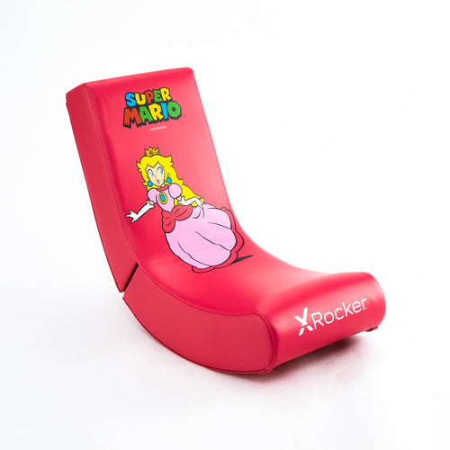 X Rocker Video Rocker - Peach Chair Gaming Pink Red — image 1