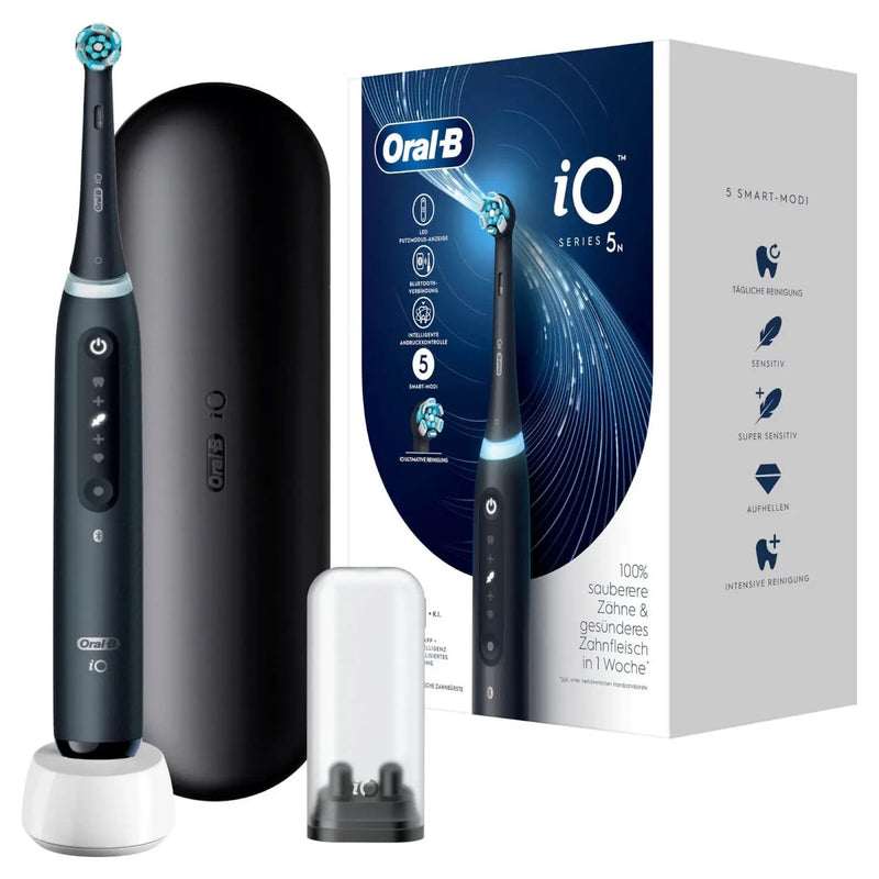 Brush Teeth Eléctrico Rechargeable Braun Oral-b IO5 Black + Case