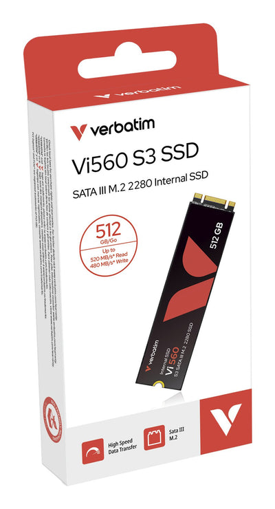 Verbatim Drive SSD VI550 S3 M.2 SSD 512GB — image 1
