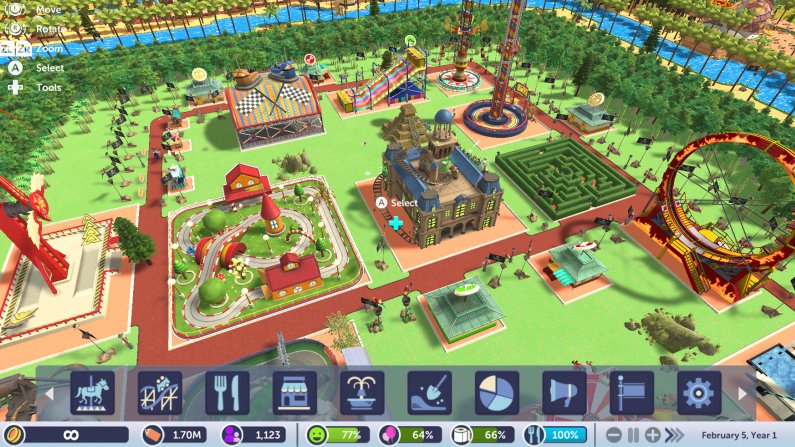 Set Rollercoaster Tycoon Adventures Deluxe Playstation 4