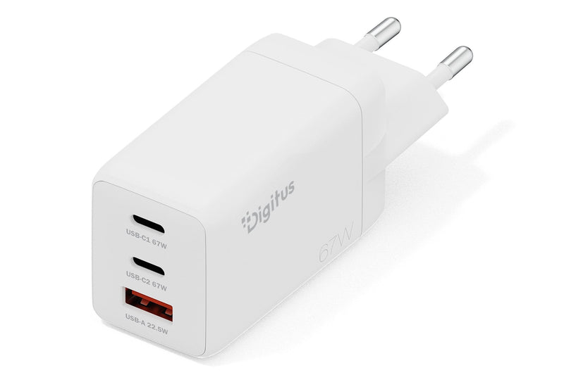 Digitus DA-10303 Charger Dispositivo Mobile Phone Universal White Power Alterna Charging Fast Indoor