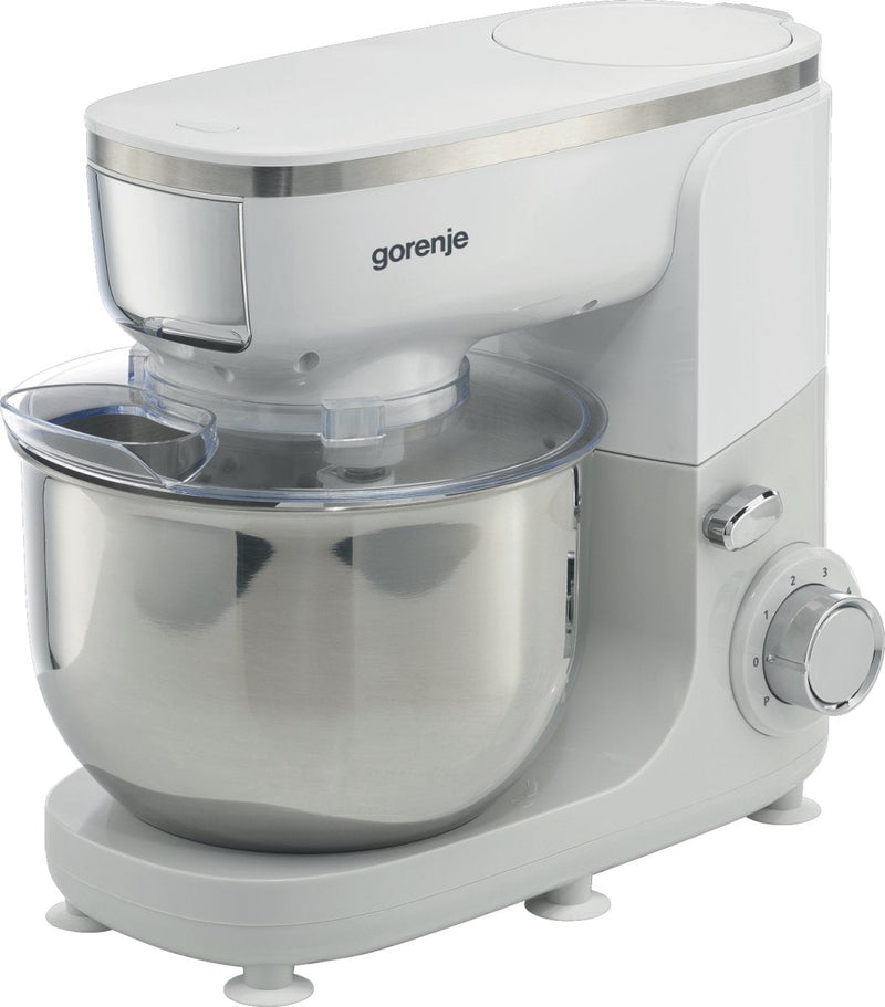 Gorenje MMC1005W Robot Cocina 1000W 4,8 L Gris Acero Inoxidable, Blanco