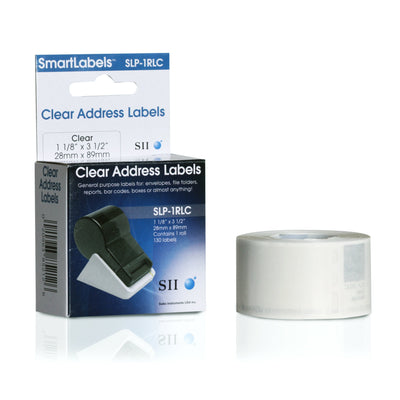 SLP-2RLC Clear Label 28X89MM Supl — image 1