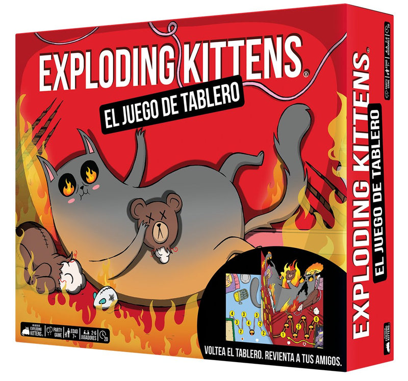Set Of Desk Exploding Kittens: Set Of Tablero
