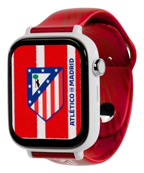 Savefamily Watch Smart Kids Savewatch Plus Edition Atletico Madrid With GPS And Llamada - Strap Silicone Red