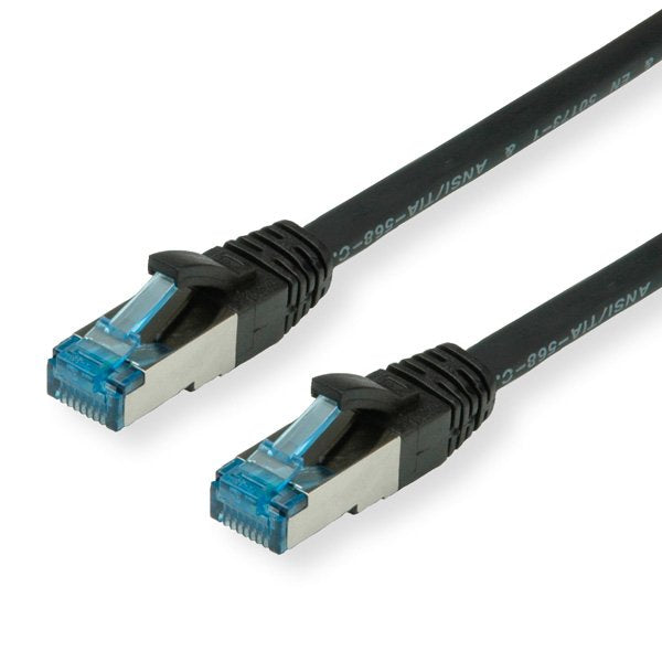 Value 5M S/FTP CAT.6A Network Cable Black CAT.6A S/FTP [s-STP] (Value CAT.6A S/FTP Pimf Cu Ethernet Cable Blac