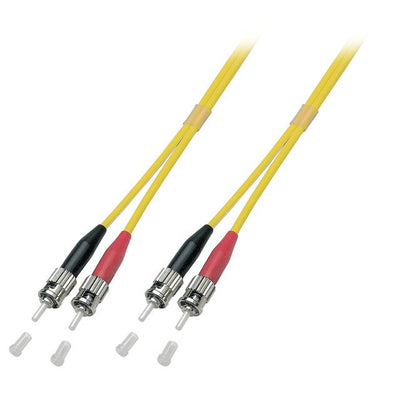 Efb Duplex Network Cable St-st OS2 G652D 1M Lszh 3MM Yellow — image 1