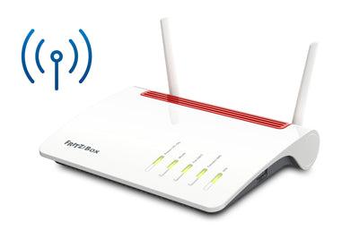 Avm Fritz!box 6890 LTE Router Wireless Double Band (2,4GHZ / 5GHZ) Gigabit Ethernet 3G 4G Black Red White — image 1