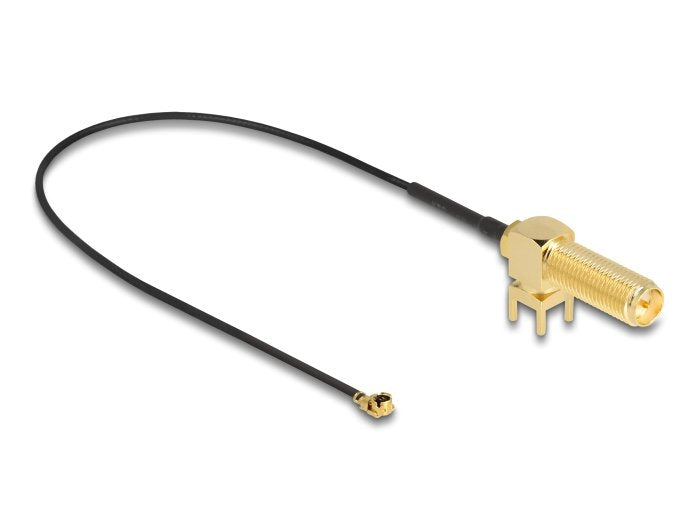 Delock 12036 Antenna Cable Rp-sma 90° Pcb Mampara Female a I-pex Inc., Mhf® I Male 1.13 25CM Length Hilo 15MM