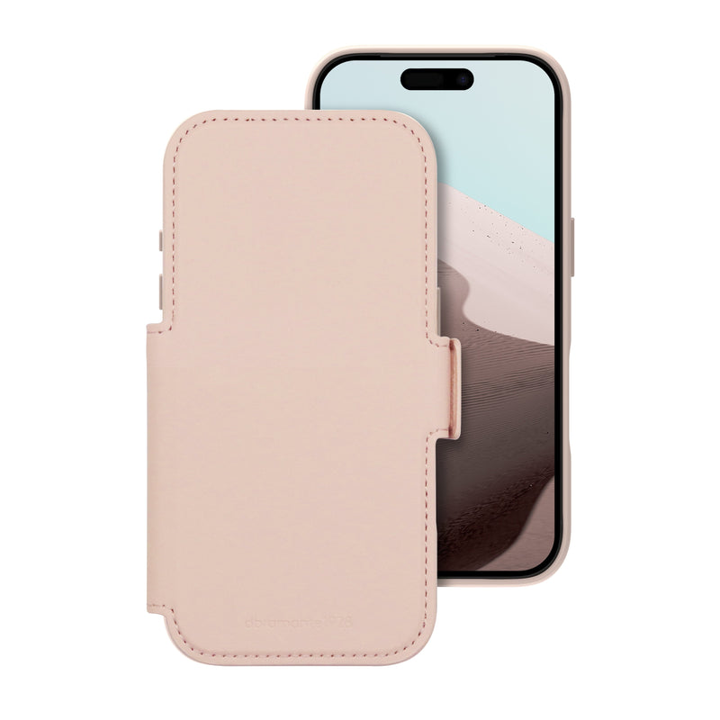 DBRAMANTE1928 Lynge Icon Case With Cover Phone Mobile Phone Compatibilidad With Magsafe Arena Pink Apple Iphon