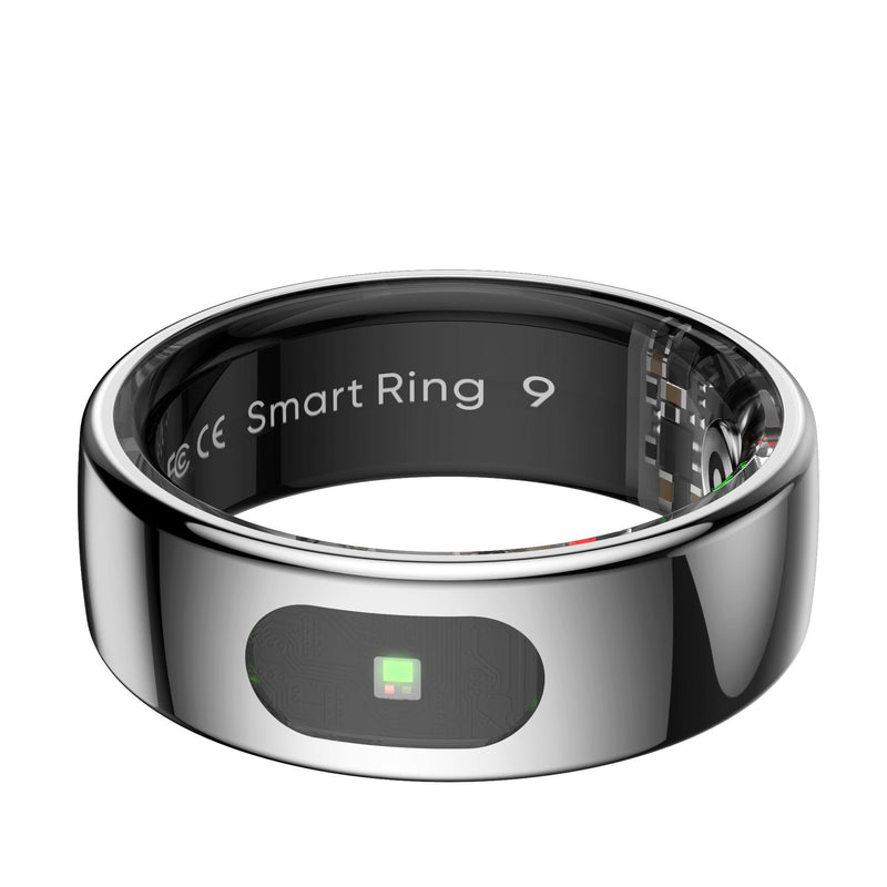 Leotec Smart Ring Kor Ha Silver Size 11