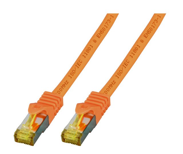 EFB Elektronik MK7001.10O Network Cable 10M CAT.6A S/FTP (s-STP) Orange