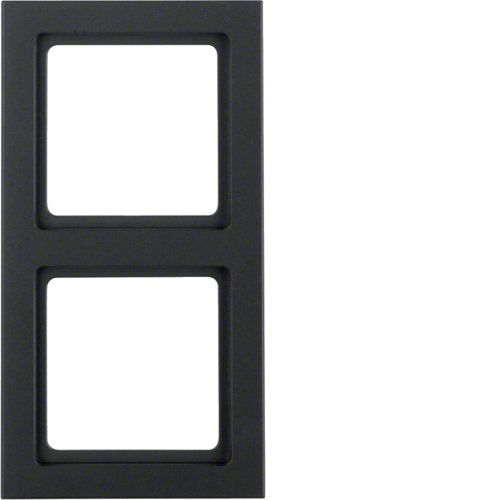 Berker 10126096 Frame Q.3 Antracita, Samt