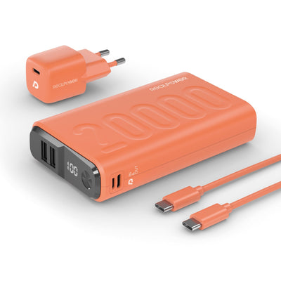 Realpower Battery External PB-20000 Power Pack Orange — image 1