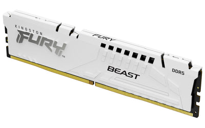 Kingston 16GB 6000MT S DDR5 CL30 DIMM Fury Beast White Expo — image 1