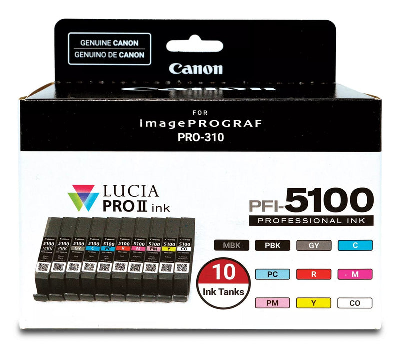 Canon Multipack Black Matte / Black (foto) / Cyan / Magenta / Yellow / Cyan (foto) / Magenta (foto) / Red / Gr