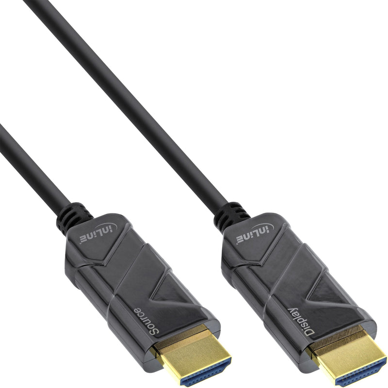 Inline Cable HDMI Aoc, HDMI Cable Ultra High Speed 8K4K, Black 10M