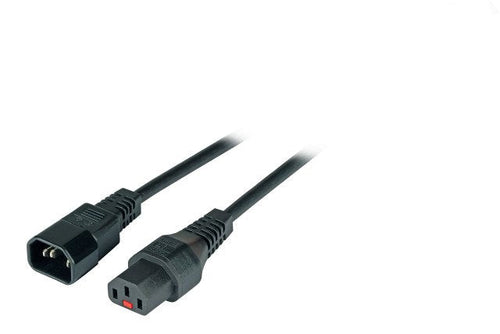 EFB Elektronik EK601SW.3 Cable Transmisión Black 3M C14 Acoplador C13 Acoplador — image 1