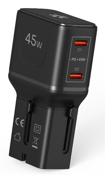 Celly MULTIPLUGSL45W Charger Dispositivo Mobile Phone Headphones Smartphone, Tableta Black Power Alterna Charg