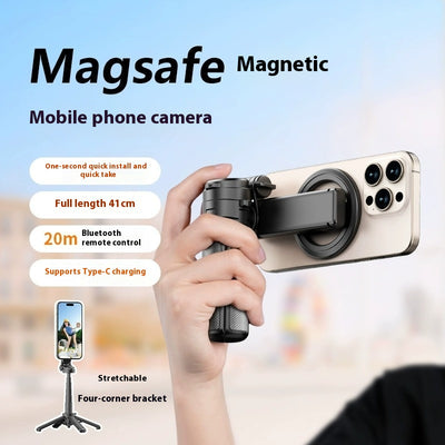 Self Timer Portable Telescopic Mobile Phone Bracket Magsafe Handle Camera Aid