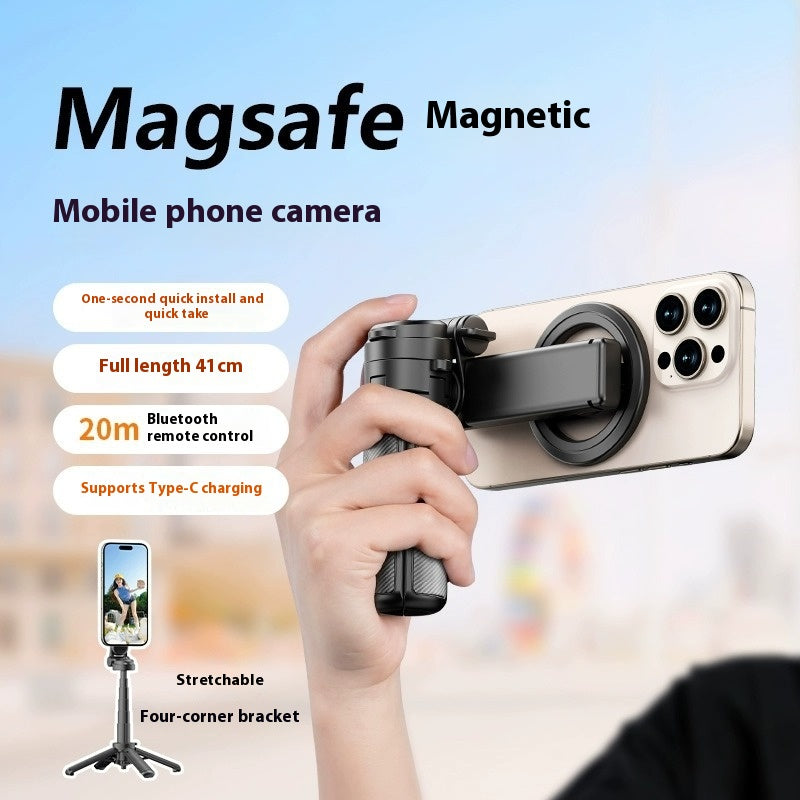 Self Timer Portable Telescopic Mobile Phone Bracket Magsafe Handle Camera Aid