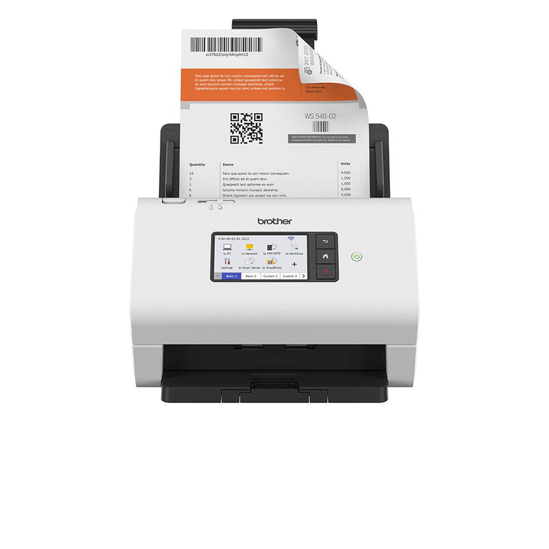 ADS-4900W Scanner Duplex 60PPM Perp W. LAN WLAN 100P Adf Touchscreen