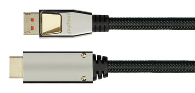 Python DisplayPort 1.4 An HDMI 2.0 Cable Nylong. Black 2M — image 1