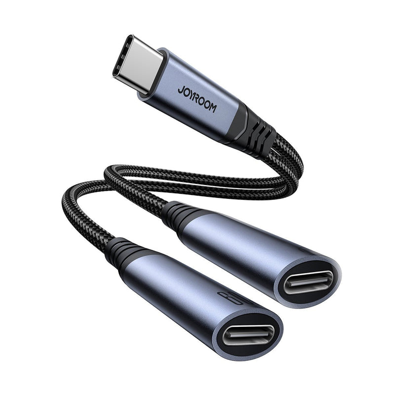 Joyroom Adapter 2 1 USB-C a 2x USB-C