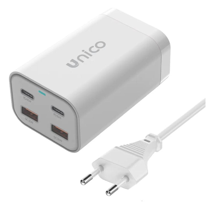 Charger 4 Ports 65W USB a + a + C + C