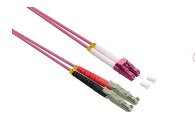 Roline Lwl-cable Duplex 50 125M OM4, Lsh Lc, Lsoh, Violett, 1M — image 1
